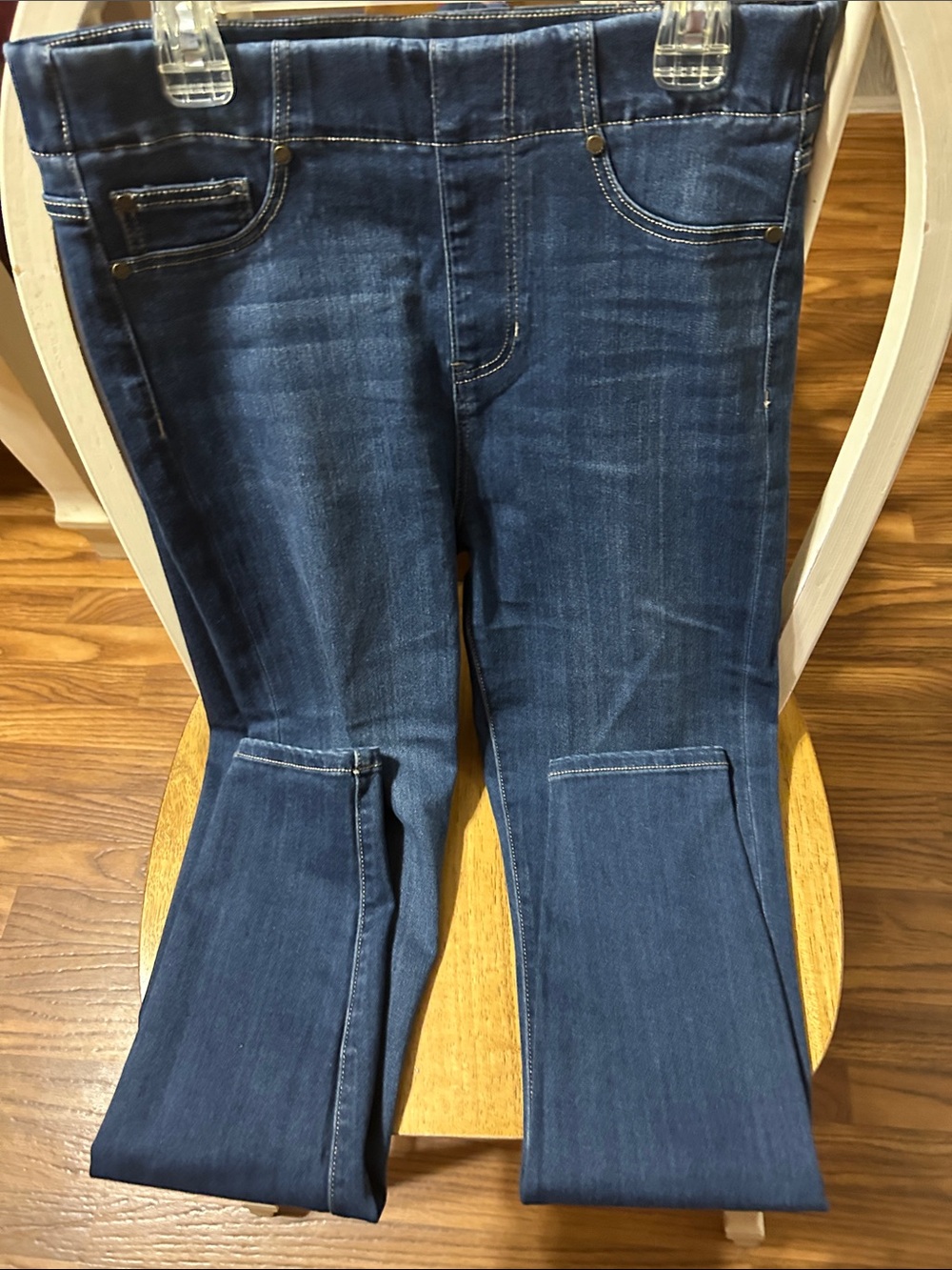 Liverpool Jeans Company Dark Blue Cropped Ankle Jeans